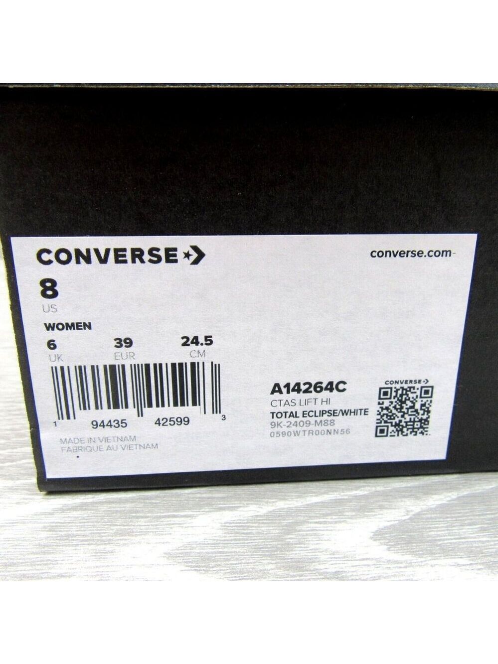 Converse CTAS Lift Platform Petite Floral Petals Women's Size 8 NEW - Picture 14 of 16